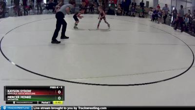 5 lbs Cons. Round 1 - Kayson Sydow, Ogallala Youth Wrestling vs Mercer Monke, Arlington