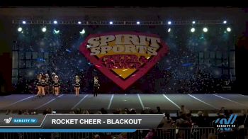 Rocket Cheer - Blackout [2022 L3 Youth - D2 Day 2] 2022 Spirit Sports Worcester- National