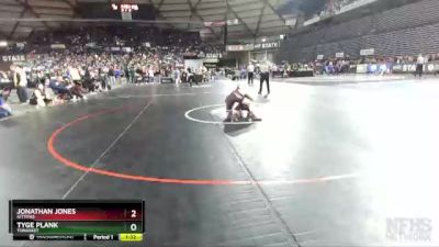 1B/2B 138 Semifinal - Tyge Plank, Tonasket vs Jonathan Jones, Kittitas