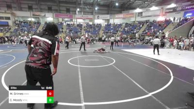 61 lbs Semifinal - Mansa-Hannibal Grimes, Knights Youth Wrestling vs Connor Moody, Athlos Wrestling