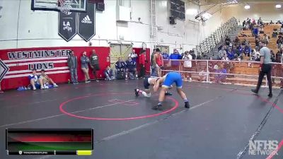 152 lbs Cons. Round 4 - Dominic Ochoa, Santa Margarita vs Artie Bautista, San Dimas