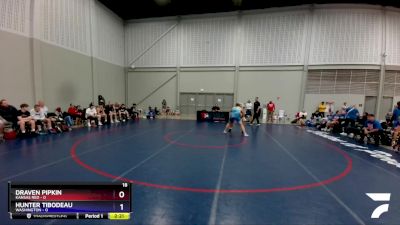 220 lbs Round 3 (8 Team) - Draven Pipkin, Kansas Red vs Hunter Tibodeau, Washington