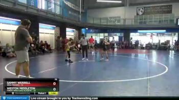 75 lbs Round 1 (10 Team) - Sammy Werrell, Well Trained vs Weston Middleton, Panda Wrestling Academy