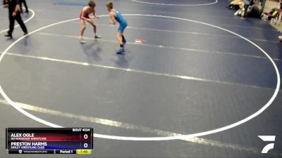 114 lbs Cons. Round 3 - Alex Ogle, No Nonsense Wrestling vs Preston Harms, Simley Wrestling Club