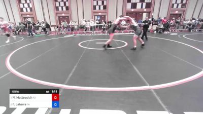 195 lbs Semifinal - Nevin Mattessich, Nj vs Franco Latorre, Pa