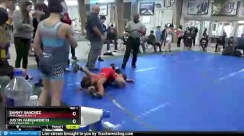 80 lbs Round 2 (6 Team) - Sammy Sanchez, PA Alliance Black vs Justin Farnsworth, PA Alliance Red