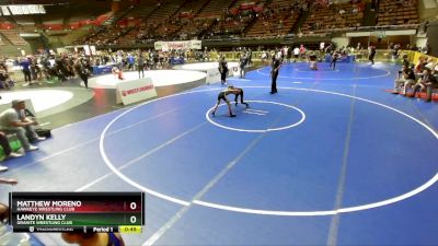 70 lbs Cons. Round 3 - Matthew Moreno, Hawkeye Wrestling Club vs Landyn Kelly, Granite Wrestling Club