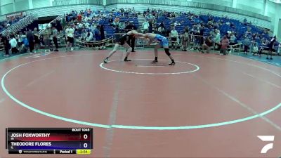 126 lbs Champ. Round 1 - Josh Foxworthy, IN vs Theodore Flores, IL