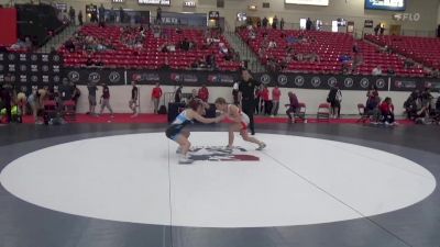 55 kg Rnd Of 16 - Alisha Howk, Sunkist Kids Wrestling Club vs Jenna Beddow, Fitness Quest Wrestling Club