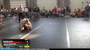 130 lbs Round 1 - Brady McMurtry, Team Missouri vs Dustin Kohn, Ranger WC