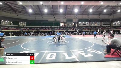 138 lbs Round Of 16 - Lane Foard, Benedictine Prep vs Fisher Bejnerowicz, Rabun Gap - Nacoochee School