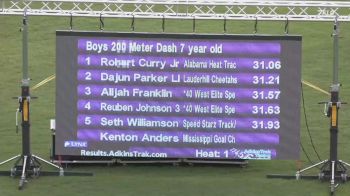 Youth Girls' 200m, Finals 1