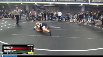 130 lbs Round 7 (8 Team) - Jax Meyer, Iron Horse vs Jake Feldman, Team Nauman