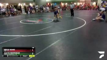 138 lbs Round 2 (6 Team) - Gavyn Whitehead, Indiana Prospects vs Bryce Sears, CWC