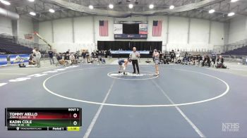 108 lbs Finals (4 Team) - Kadin Cole, Tioga Sr HS vs Tommy Aiello, John H Glenn HS