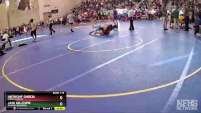 172 Boys Cons. Round 3 - Anthony Garcia, Steele Canyon vs Jase Gillespie, Rancho Bernardo