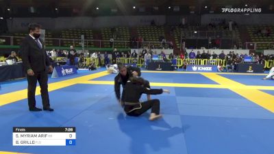 THAYNARA APARECIDA DA SILVA DIAS vs STÉPHANIE CAROLINE DELPHINE FAUR 2022 European Jiu-Jitsu IBJJF Championship