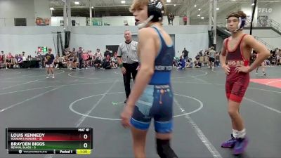 105 lbs Round 5 (6 Team) - Brayden Biggs, Revival Black vs Louis Kennedy, Vougar`s Honors