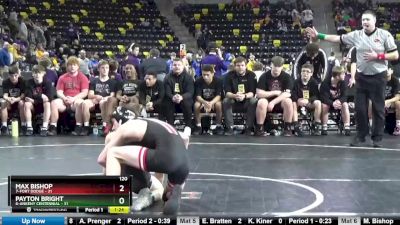 120 lbs Consolation Wb - Max Bishop, 7-Fort Dodge vs Payton Bright, 6-Ankeny Centennial