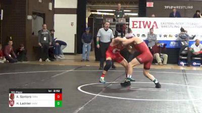 157 lbs 5th Place - Adam Santoro, Cornell vs Hunter Ladnier, Harvard