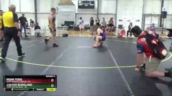 Round 5 (6 Team) - Noah Todd, Elite Athletic Club DZ vs Colton Burglund, Team Gotcha Blue