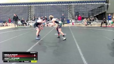 160 lbs Round 2 (10 Team) - Nikolai McKay, Wolfpack WC vs Monty McShane, Legend Wrestling