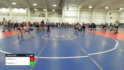 86 lbs Consi Of 8 #2 - Jordan Perez, Smitty's Wrestling Barn vs Cooper Grant, Winslow ME