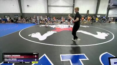 87 lbs Semifinal - Damen Therrien, Bonners Ferry Wrestling Club vs Dillon Regis, Askeo International Mat Club