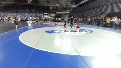 93 lbs Quarterfinal - Lucas Yang, Steelclaw Wrestling Club vs Hunter Smetzler, Shelton Wrestling Club