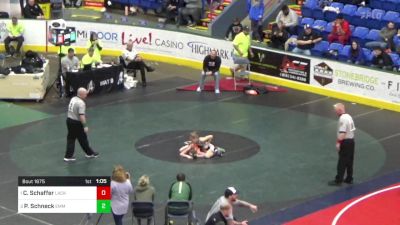 79 lbs Rr Rnd 1 - Cidney Schaffer, Lackawanna Trail vs Peyton Schneck, Emmaus