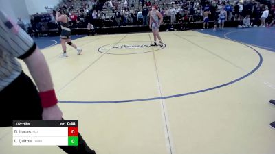 172-H lbs Consi Of 32 #2 - Deano Lucas, Paulsboro vs Luke Quitola, Truman