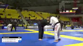 PEDRO FILLIPE SERRA MARINHO vs GUILHERME WILSON DOS S. CORDIVIO 2022 World Jiu-Jitsu IBJJF Championship