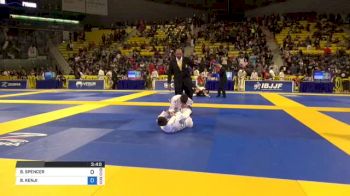 B. SPENCER vs B. KENJI 2018 Pan Kids Jiu-Jitsu IBJJF Championship