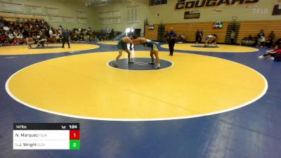 147 lbs Round Of 32 - Nathan Marquez, Fountain Valley vs James Wright, Clovis