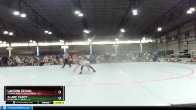 92 lbs Round 1 (3 Team) - Landon Stohel, Sublime Wrestling Academy vs Blake Casey, Idaho Falls / Rigby