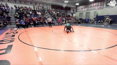 215 lbs Champ. Round 2 - Aiden Flores, Olympian vs Malcolm Williams, Sahuarita