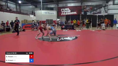 65 kg Consi Of 32 #2 - Bradley Rosen, Cardinal Wrestling Club vs Briar Priest, Pittsburgh Wrestling Club