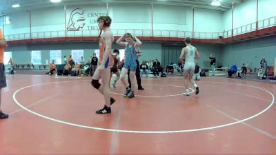 132 lbs 3rd Place Match - Sean Breedlove, Center Grove Wrestling Club vs Hunter Gradert, Center Grove Wrestling Club