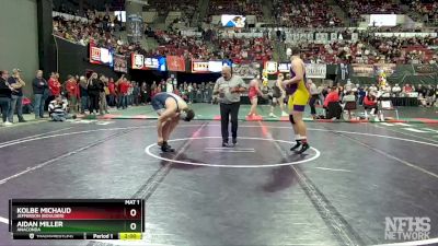 Quarterfinal - Aidan Miller, Anaconda vs Kolbe Michaud, Jefferson (Boulder)