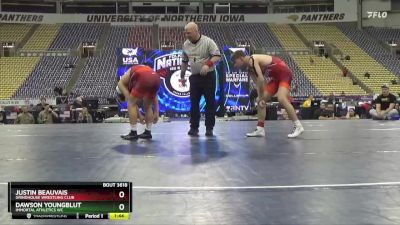 132 lbs 1st Place Match - Dawson Youngblut, Immortal Athletics WC vs Justin Beauvais, Grindhouse Wrestling Club