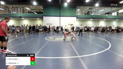 75 lbs Consi Of 8 #2 - Joseph Cervantes, CA vs Evan Altshuler, MD