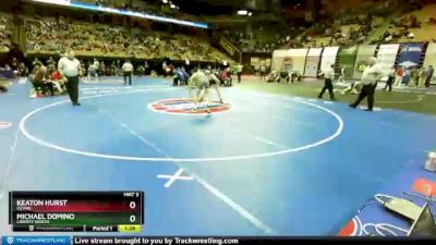 120 Class 4 lbs Quarterfinal - Michael Domino, Liberty North vs Keaton Hurst, Ozark