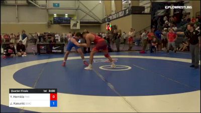 125 kg Quarterfinal - Youssif Hemida, Terrapin Wrestling Club vs Jeric Kasunic, DCAC