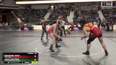 157 lbs Cons. Round 3 - Aidan Sullivan, SlyFox Wrestling Academy vs Nathaniel Dold, Renegades