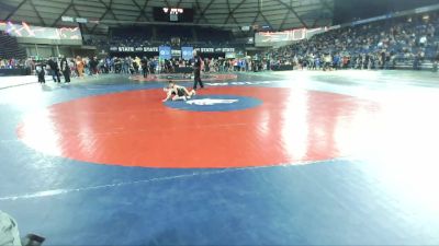 63 lbs Champ. Round 2 - Adam Flores, Punisher Wrestling Company vs Faylinn Smith, Lionheart Wrestling Club