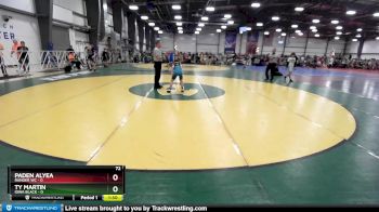 72 lbs Rd# 2 10:30am Friday - Ty Martin, Iowa Black vs Paden Alyea, Ranger WC