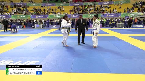 DANIELLY DOS SANTOS COUTO RAMOS vs SOPHIA MELLO DA SILVEIRA 2024 Brasileiro Jiu-Jitsu IBJJF