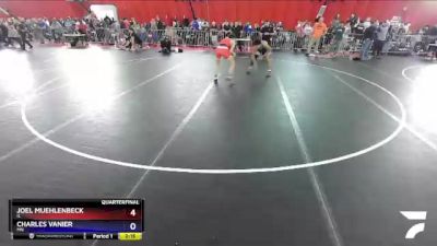 126 lbs Quarterfinal - Joel Muehlenbeck, IL vs Charles Vanier, MN