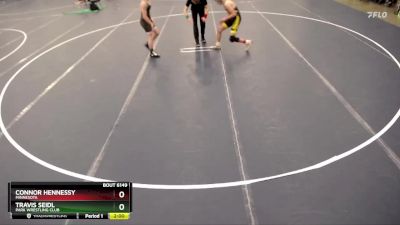 138 lbs Cons. Round 3 - Connor Hennessy, Minnesota vs Travis Seidl, Park Wrestling Club