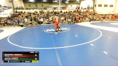 174 lbs Quarterfinal - Hutch Lynott, University Of Chicago vs Raymond Arebalo, Wabash